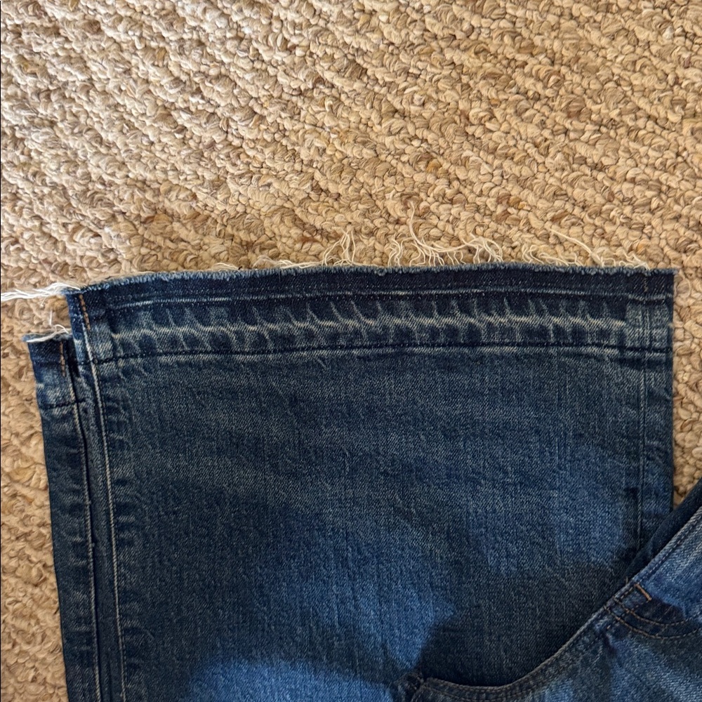 NWT J. Crew Denim Trouser High Rise Semi-Stretch Classic Indigo Jeans - Picture 8 of 10